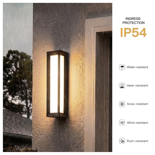 Glass Modern Outdoor Wall Lights