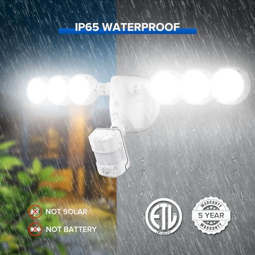 Motion Sensor Outdoor Lights 7000LM Security Lights