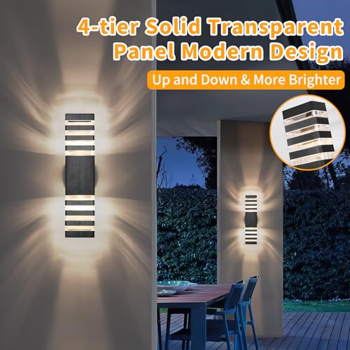 18.3 in Outdoor Light Fixture (2 Count)