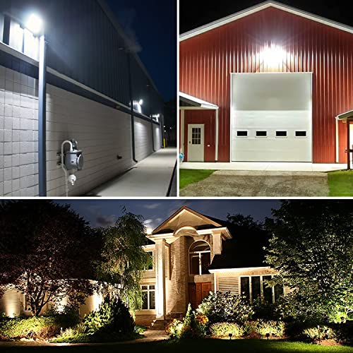 80W Outdoor LED Flood Light with 1 (2 Count)