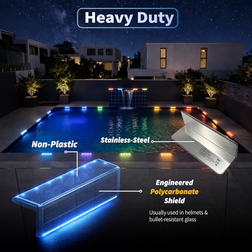 Solar Pool Lights (6 Count)