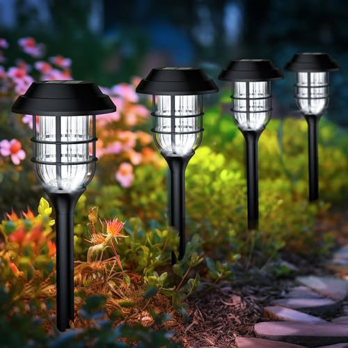 Solar Pathway Lights Waterproof Outdoor Lighting (12 Count)