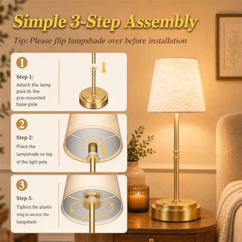 Rechargeable Cordless Table Lamp