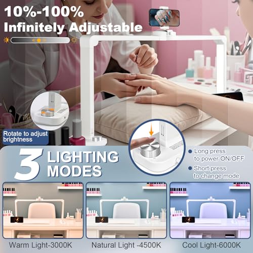 Nail Desk Lamp for Nail Tech