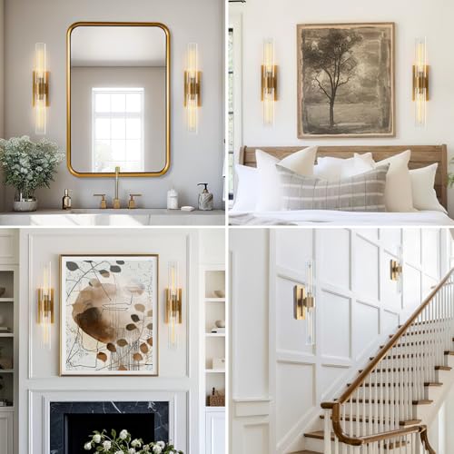 Wall Sconce 22.8'' Brass Sconce Wall Lighting