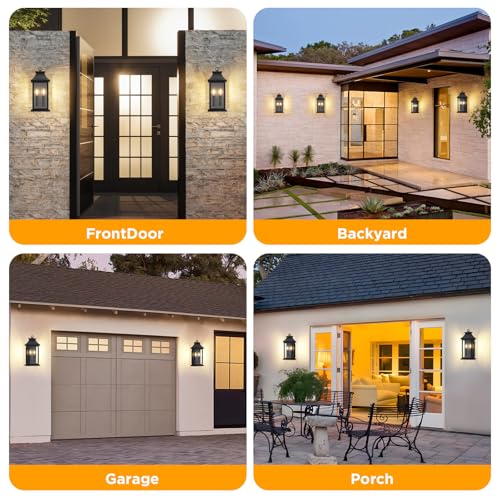 1 Pack Outdoor Wall Lights