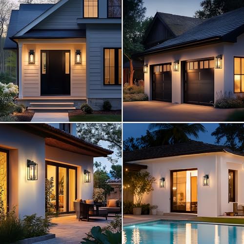 15.78'' Motion Sensor Water Ripple Porch Light (2 Count)