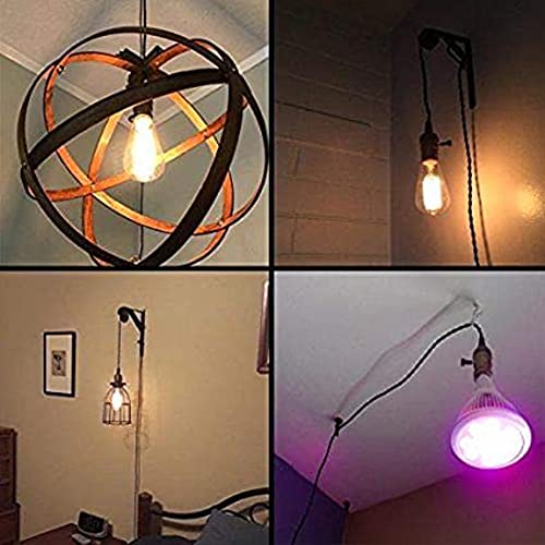 15FT Vintage Pendant Light Cord with Dimmer (2 Count)