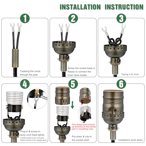 Keyless Lamp Socket