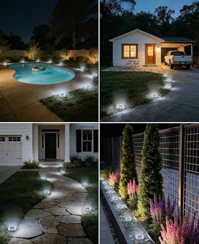 10 Pack Solar Ground Lights (10 Count)