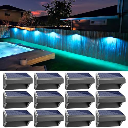 12 Pack Solar Fence Lights (12 Count)