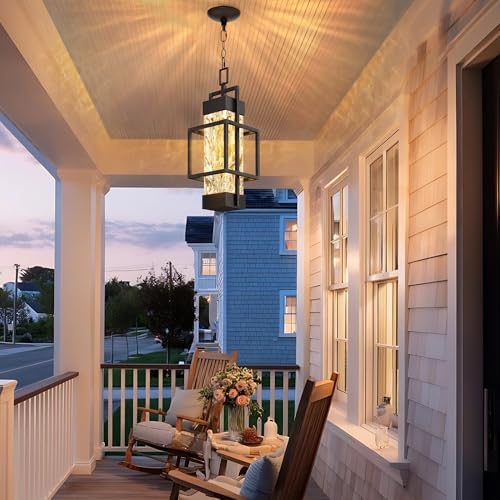 15'' Outdoor Indoor Pendant Celing Light Fixture