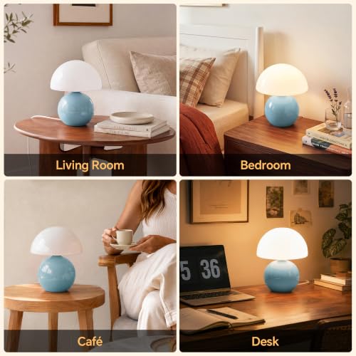 Mushroom Lamp Table Lamp for Bedroom