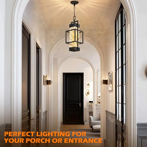 15'' Outdoor Indoor Pendant Celing Light Fixture