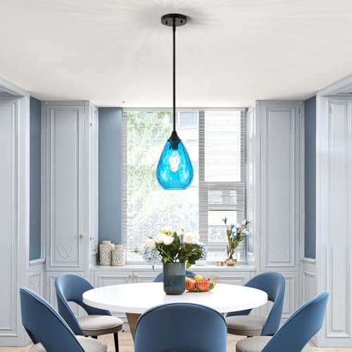 Black Pendant Lights Kitchen Island 2 Pack (2 Count)