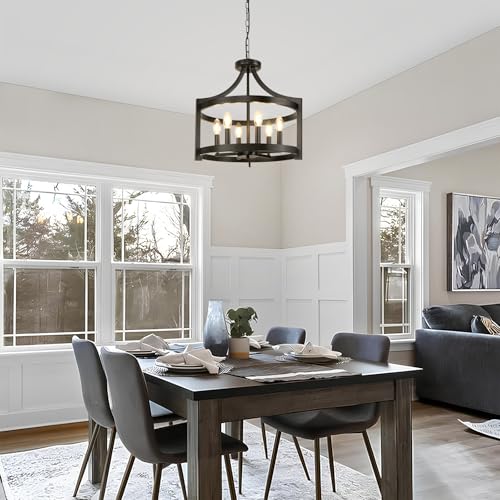 6 Light Farmhouse Chandelier