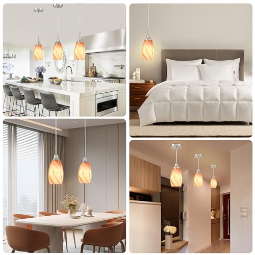 Mini Glass Pendant Light