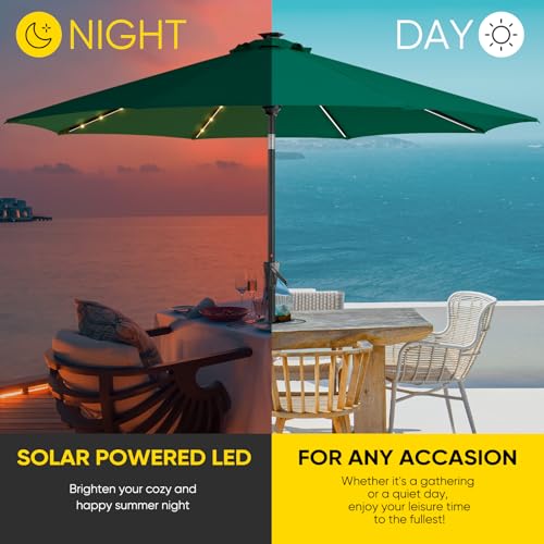 10ft Patio LED Umbrella with light