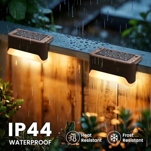 Solar Deck Lights Outdoor (16 Count)