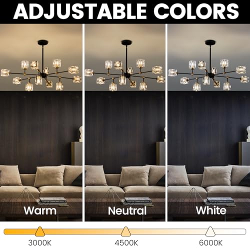 Crystal Sputnik Chandelier with 12
