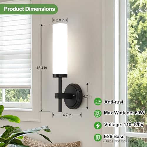 Hardwired] Wall Sconces Set of Two (2 Count)