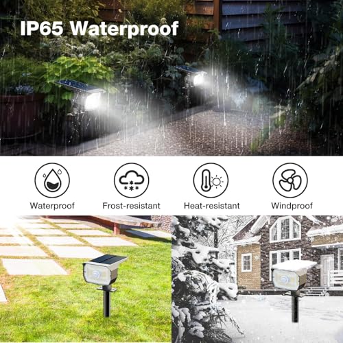 Solar Lights Outdoor Waterproof (6 Count)