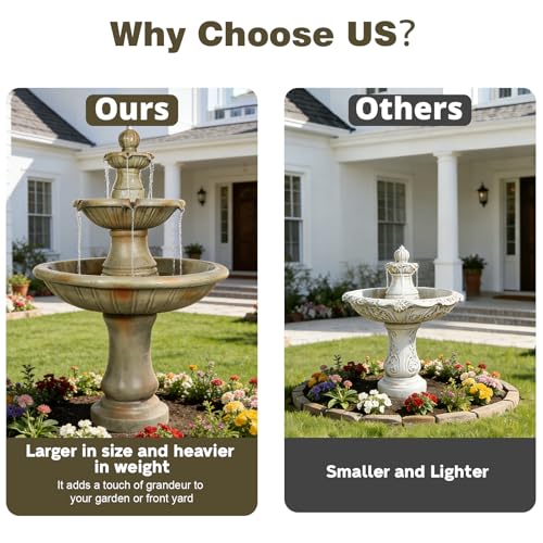 51.5" Water Fountain Outdoor