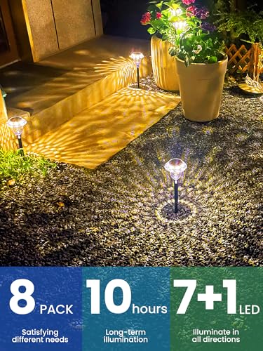 Solar Pathway Lights (8 Count)
