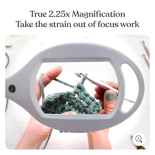 LightView Pro Magnifying Glass with Light and Stand