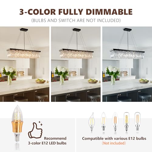 Modern Crystal Chandelier for Dining Room