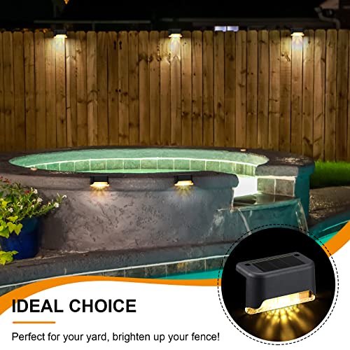 32 Pcs Solar Deck Step Lights Outdoor (32 Count)