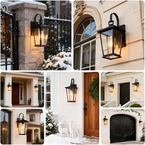 Outdoor Wall Lights Fixtures Lantern Frame 16 1