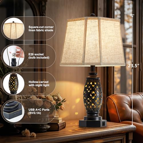 Table Lamps Set of 2 (2 Count)