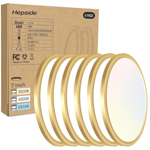 6PACK LED Flush Mount Ceiling Light (6 Count)
