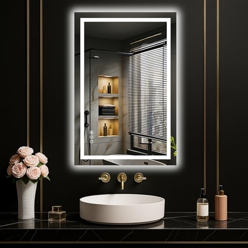 20"X30" LED Bathroom Mirror with Lights