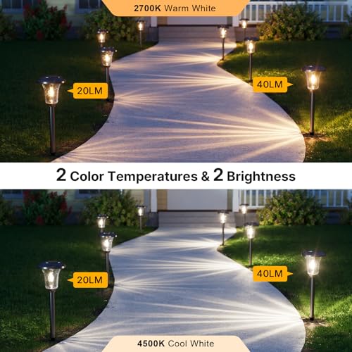 Solar Pathway Lights 4 Pack