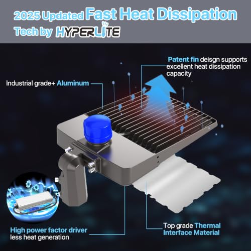 300W LED Parking Lot Lights (3 Count)