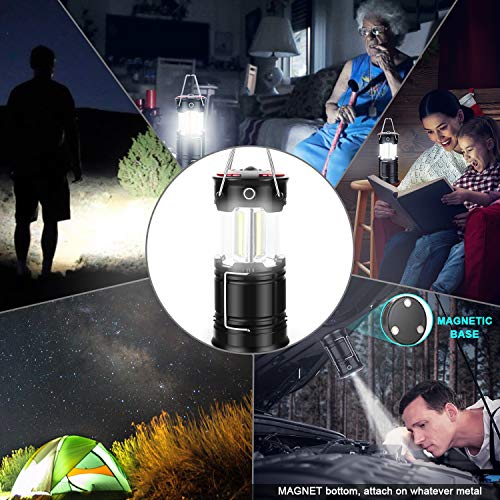 4 Pack Camping Lanterns Camping Essentials Tent Lights Camping Accessories (4 Count)