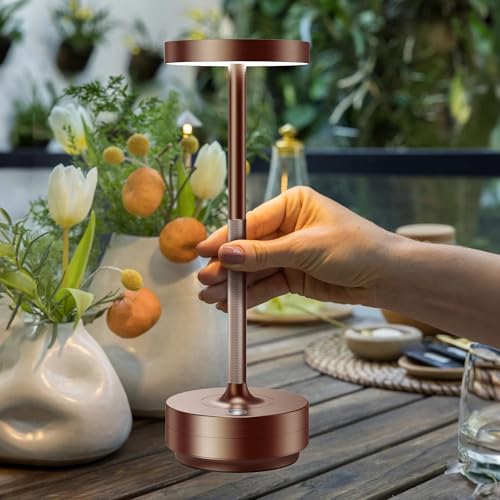 LED Cordless Table Lamp Rechargeable (2 Count)
