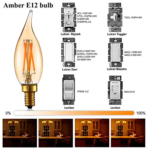 CA10 E12 Candelabra Bulb 40 watt (6 Count)