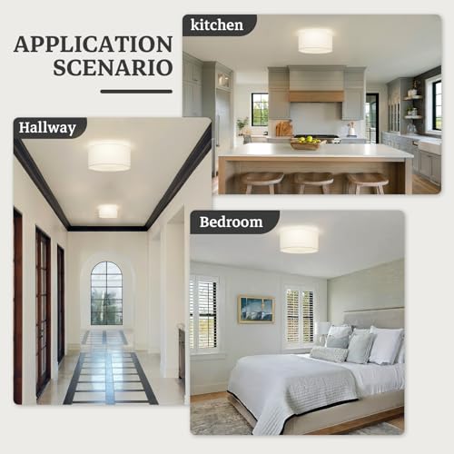 Semi Flush Mount Ceiling Light Fixture