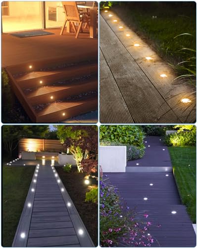 Low Voltage Deck Lights Kit 3CCT 2700K (10 Count)