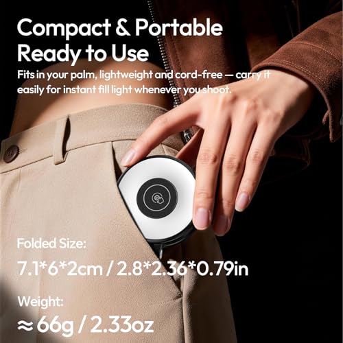 LM21 Dual Sided Magnetic Selfie Ring Light for Phone with Magsafe