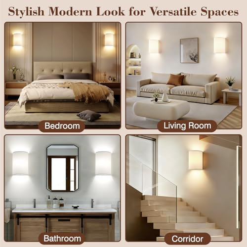 Battery Operated Wall Sconce Set of Two (2 Count)