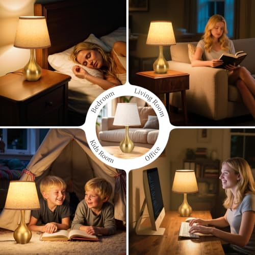 16.1" Touch Table Lamp for Nightstand