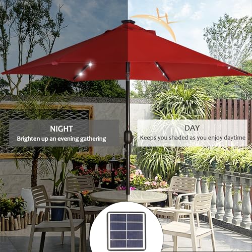 7.5 ft Solar Umbrella