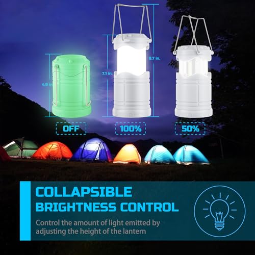 LED Camping Lantern (4 Count)