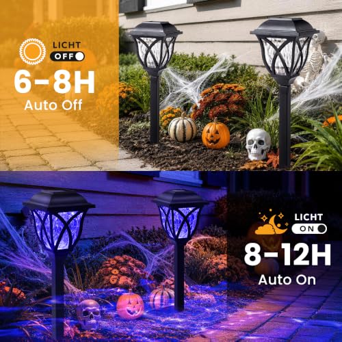 Solar Halloween Lights Outdoor Decor