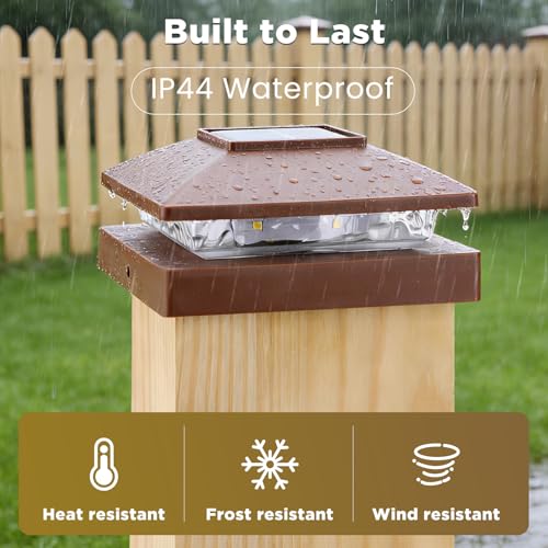 Solar Post Cap Lights Outdoor 24pack (24 Count)