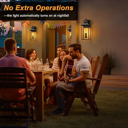 25IN Dusk to Dawn Outdoor Wall Light